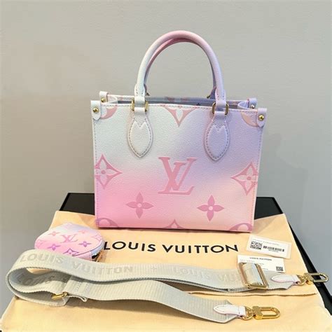 lv sunrise pastel on the go|Louis Vuitton Onthgo PM Sunrise Pastel .